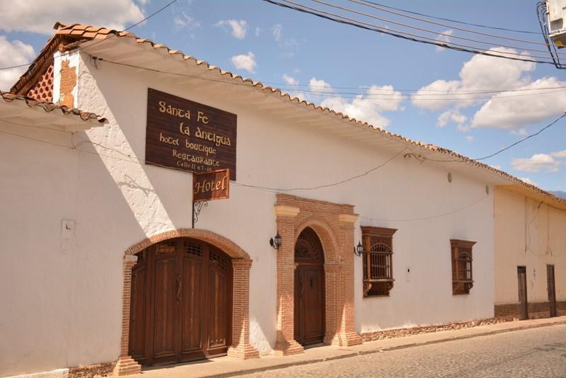 Hotel Santa Barbara Colonial - Santa Fe De Antioquia Bagian luar foto