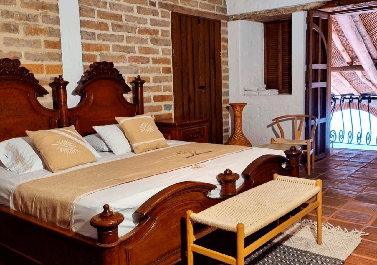 Hotel Santa Barbara Colonial - Santa Fe De Antioquia Bagian luar foto