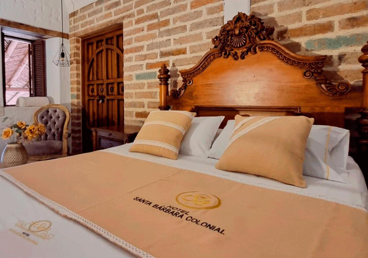 Hotel Santa Barbara Colonial - Santa Fe De Antioquia Bagian luar foto