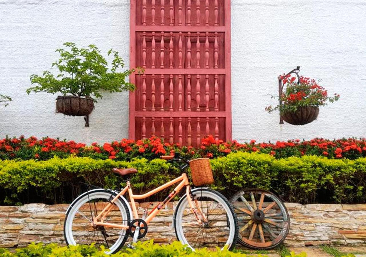 Hotel Santa Barbara Colonial - Santa Fe De Antioquia Bagian luar foto