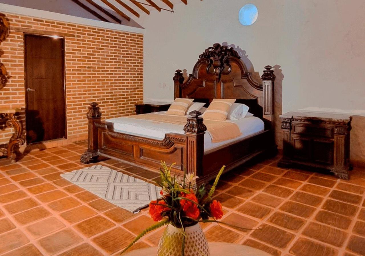 Hotel Santa Barbara Colonial - Santa Fe De Antioquia Bagian luar foto