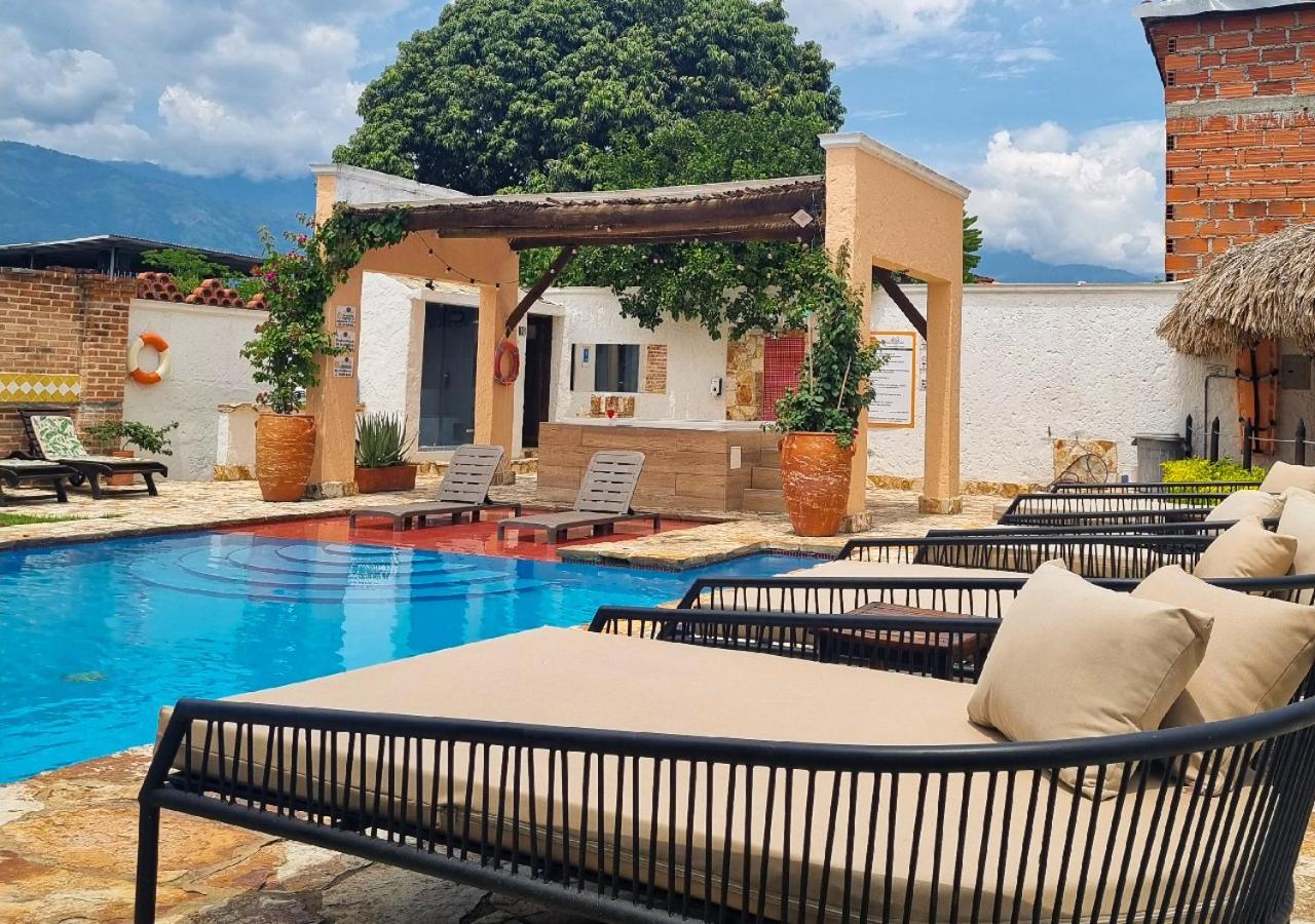 Hotel Santa Barbara Colonial - Santa Fe De Antioquia Bagian luar foto